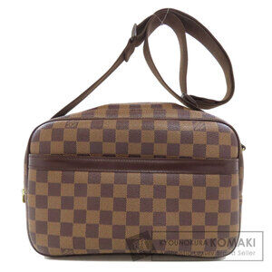 Louis Vuitton Reporter Shoulder Bag Damier Canvas